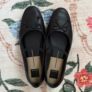 Dolce Vita Black Bow Ballerina Flats Carin Style